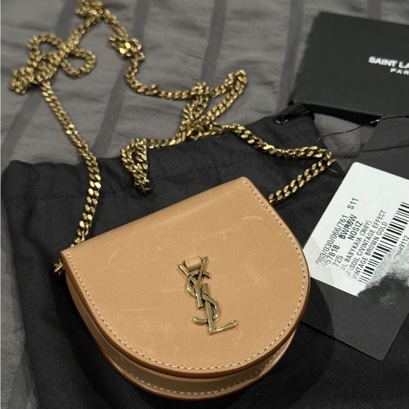 YSL Baby Kaia Satchel Crossbody Coinpurse - Picture 2 of 4